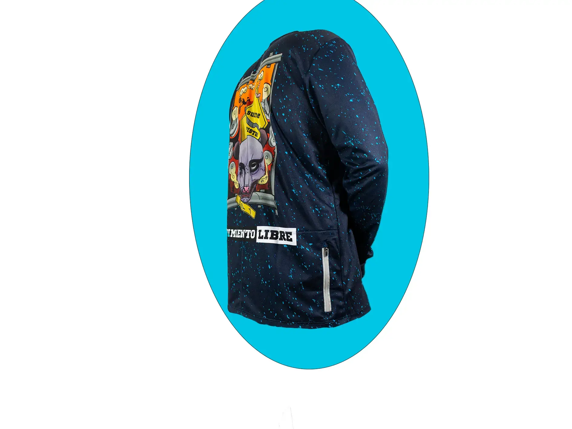 Jersey mtb diseño zarigüeya - Imagen 4