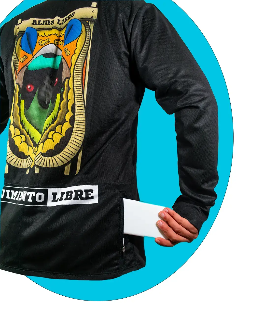 Jersey mtb diseño barranquero - Imagen 3