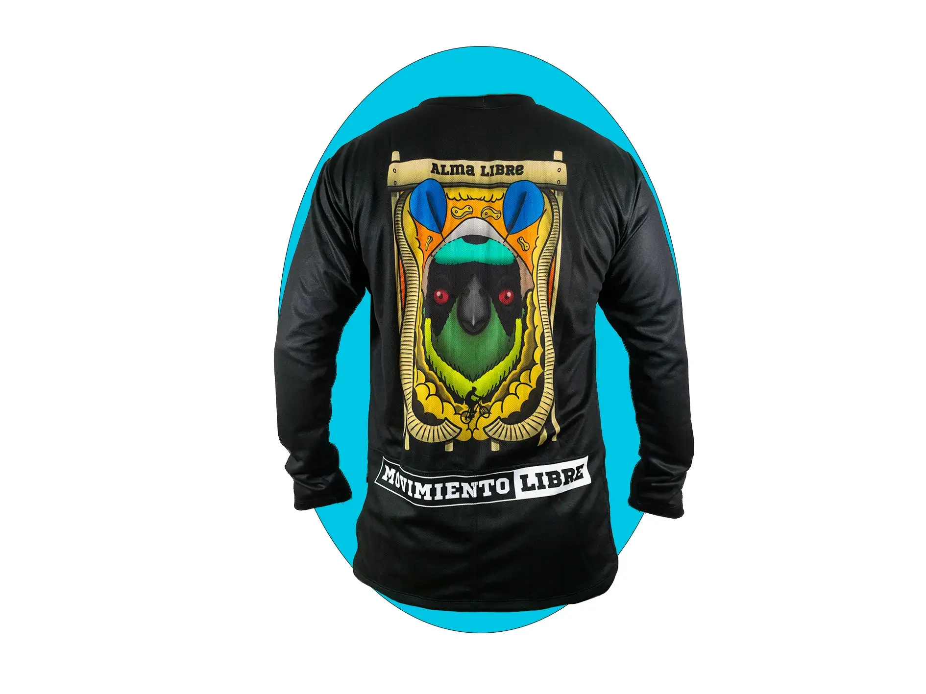 Jersey mtb diseño barranquero