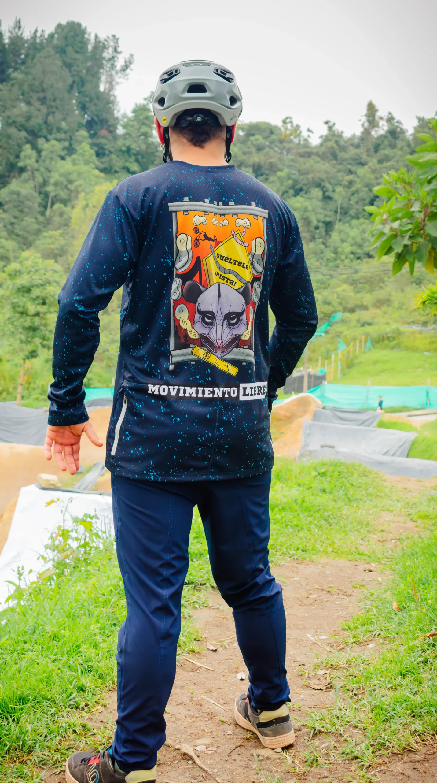 Pantalón mtb azul - Imagen 10