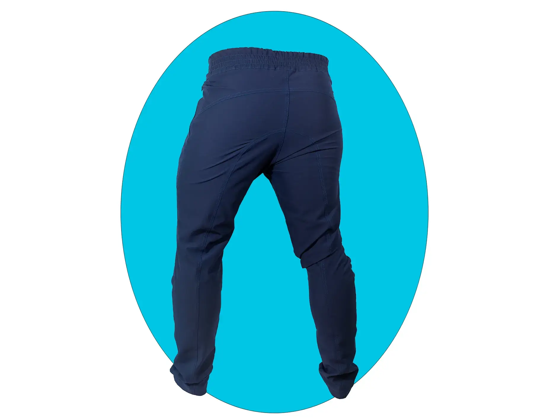 Pantalón mtb azul - Imagen 2