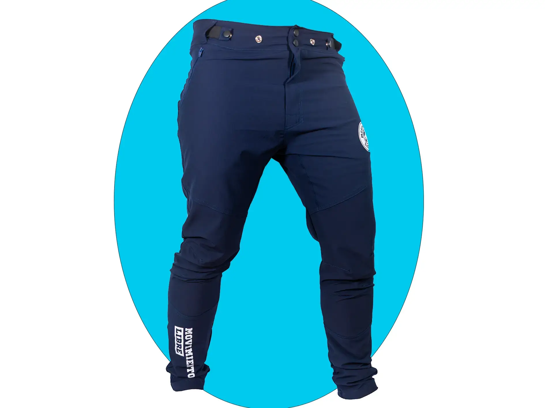 Pantalón mtb azul - Imagen 6