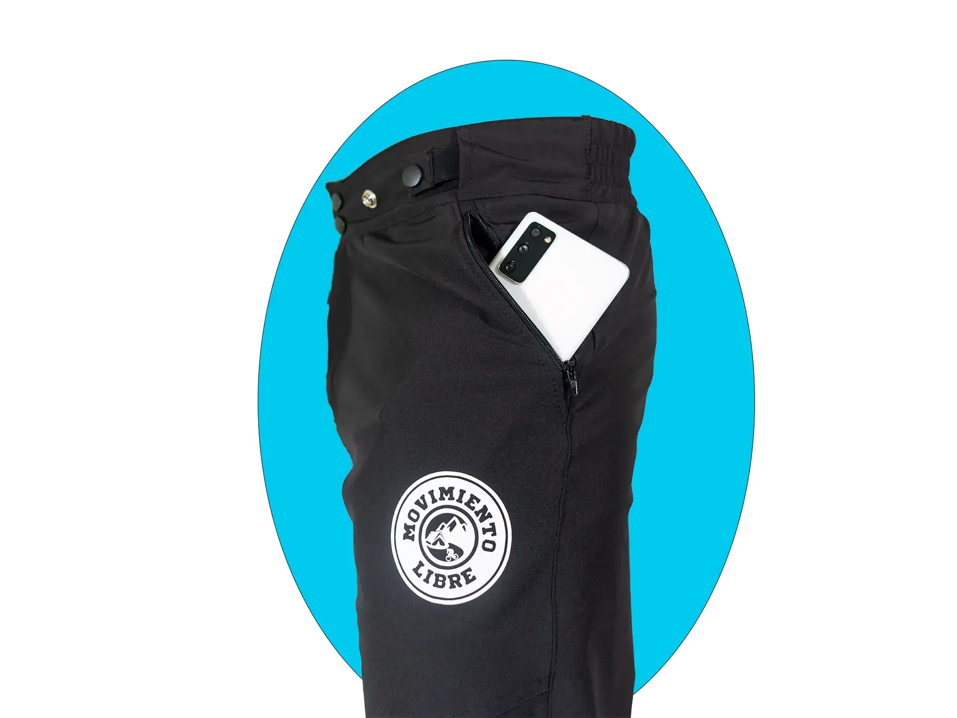 Pantalón mtb negro - Imagen 2