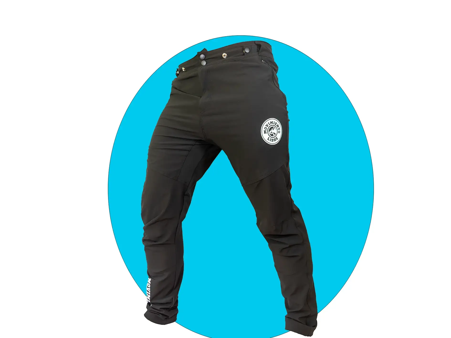 Pantalón mtb negro - Imagen 3