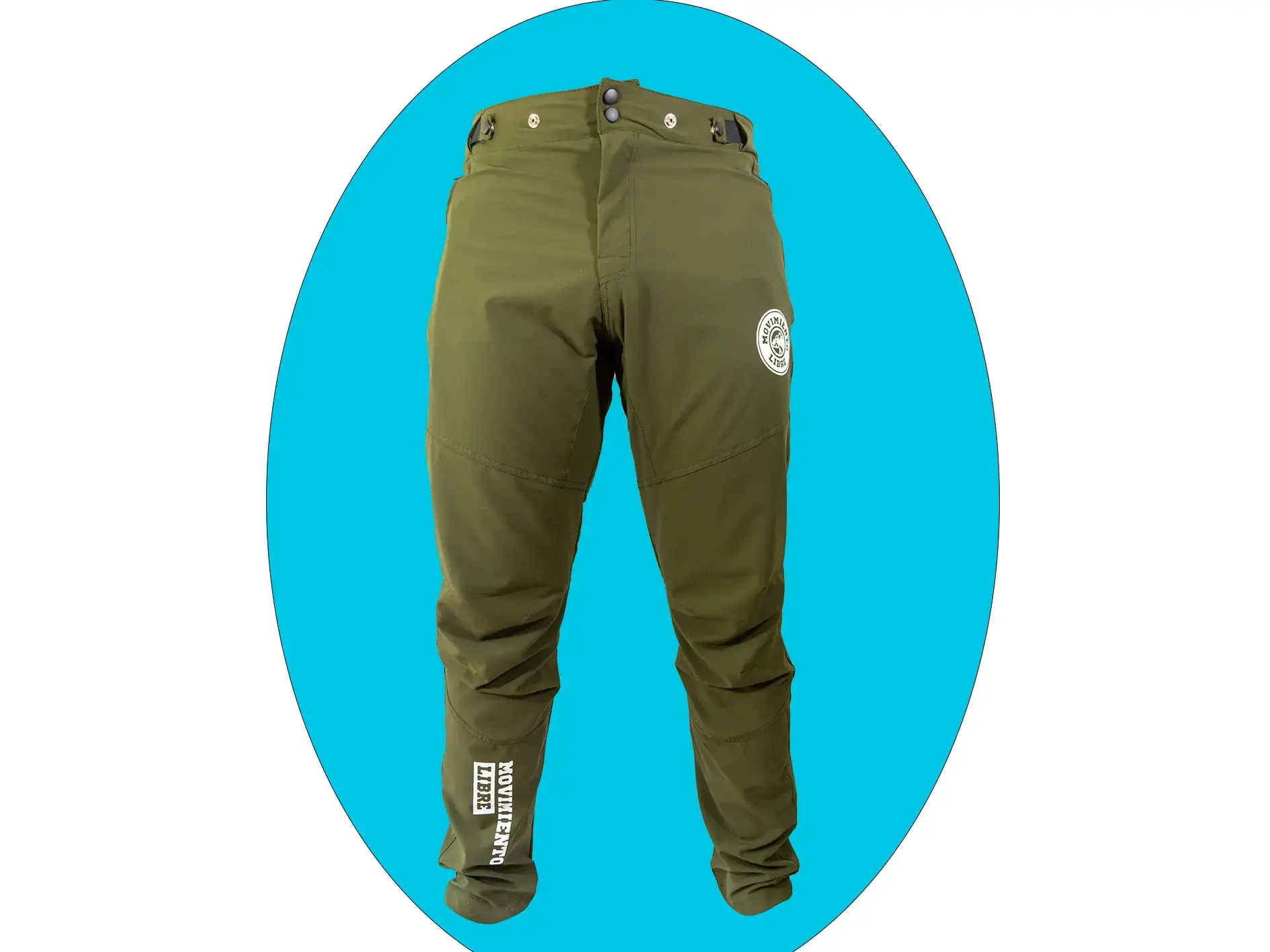 Pantalón mtb verde