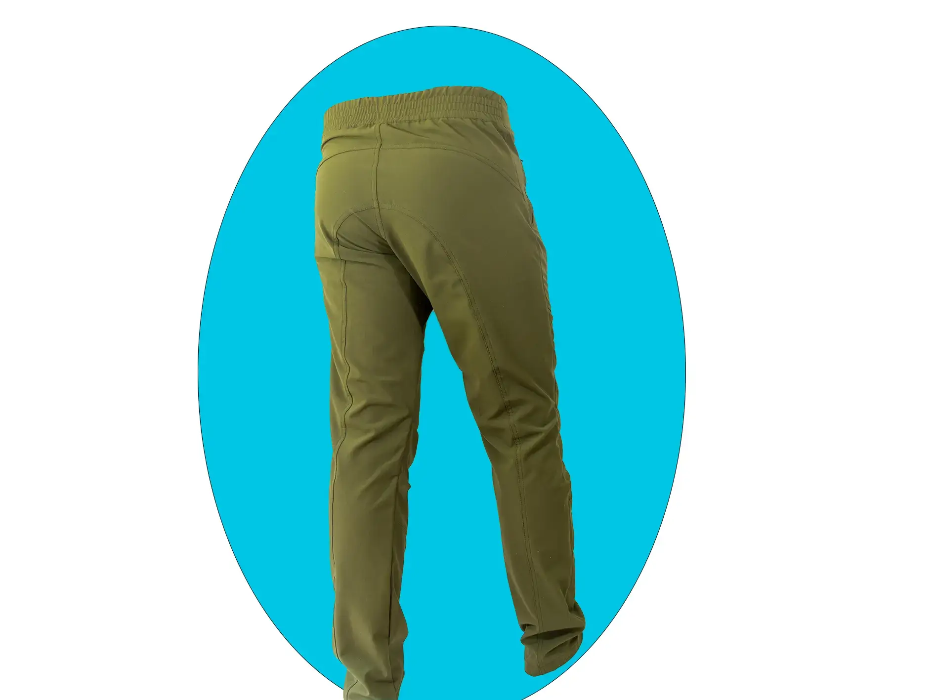 Pantalón mtb verde - Imagen 7