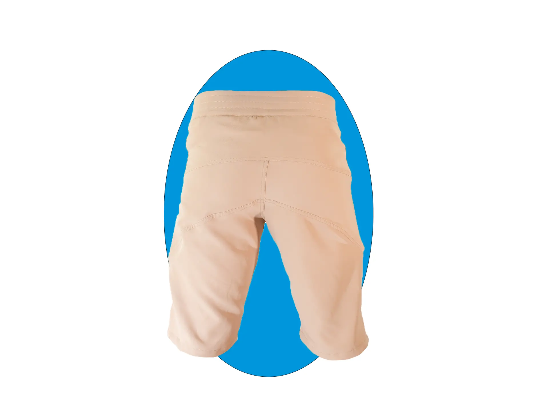 Pantaloneta mtb café claro - Imagen 3