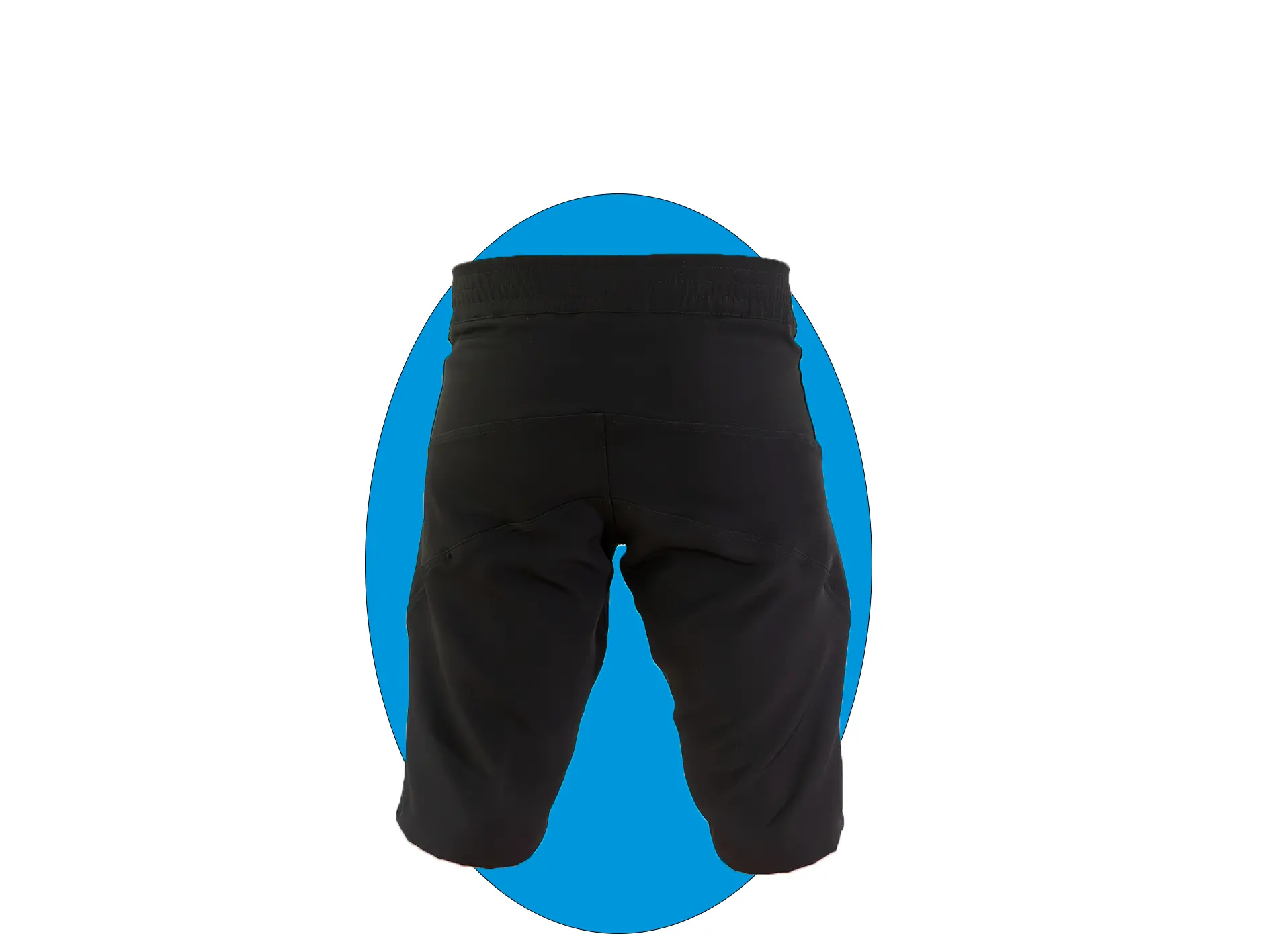 Pantaloneta mtb negra - Imagen 3